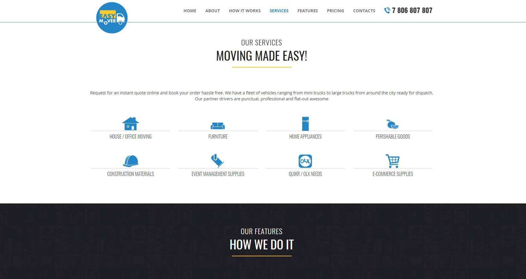 Easy Mover Web Design
